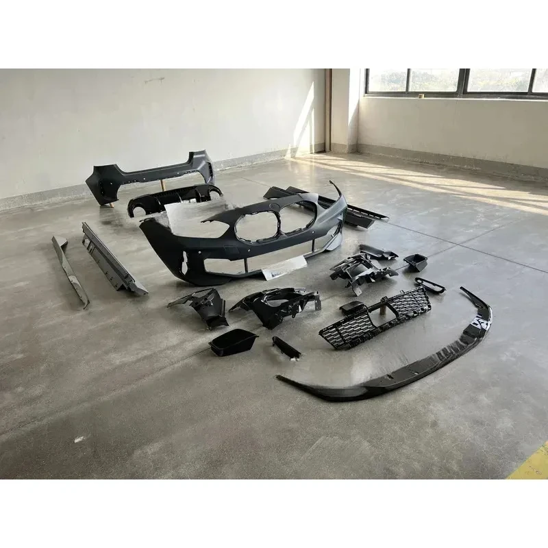 ar Conversion Facelift Bodykit Front Rear Bumper SidCe Panel for   Seri F i + PP Material Body Kit