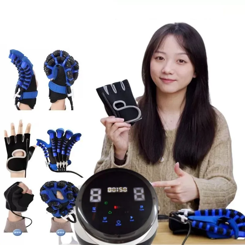 robot flexible manufacturing hand trauma soft at-home rehabilitation gloves for stroke