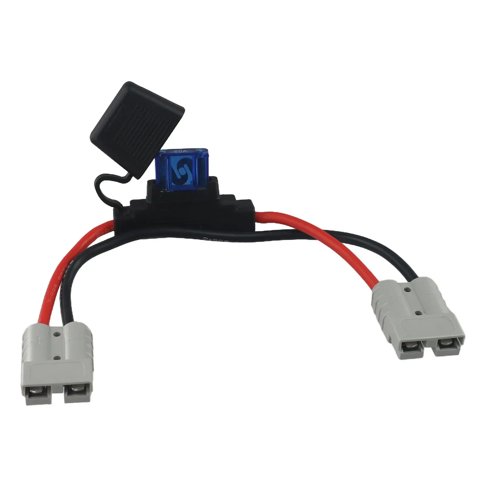 1pc 30cm 8AWG Connector Power Cable With 50AMP Maxi Fuse For Electrical Equipment Connection Accessories 1pc 30cm
