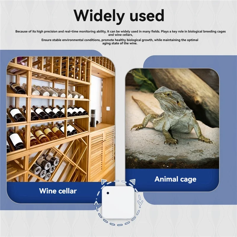 

Y22A-Tuya Датчик умного дома Zigbee Датчик температуры и влажности Приложение Дистанционный мониторинг Датчик света Детектор