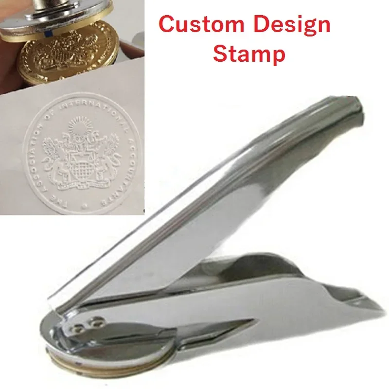 

Embossing Stamp Custom Design Wedding Table Pliers Seal Custom Logo Stamp on Paper DIY Personalize Decoration Official