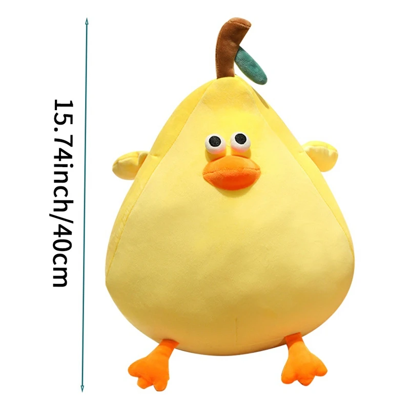 Jouets en peluche jetables pour dormir, gros animaux en peluche, beurre de poule, doux, HDPPlush, 1 PC