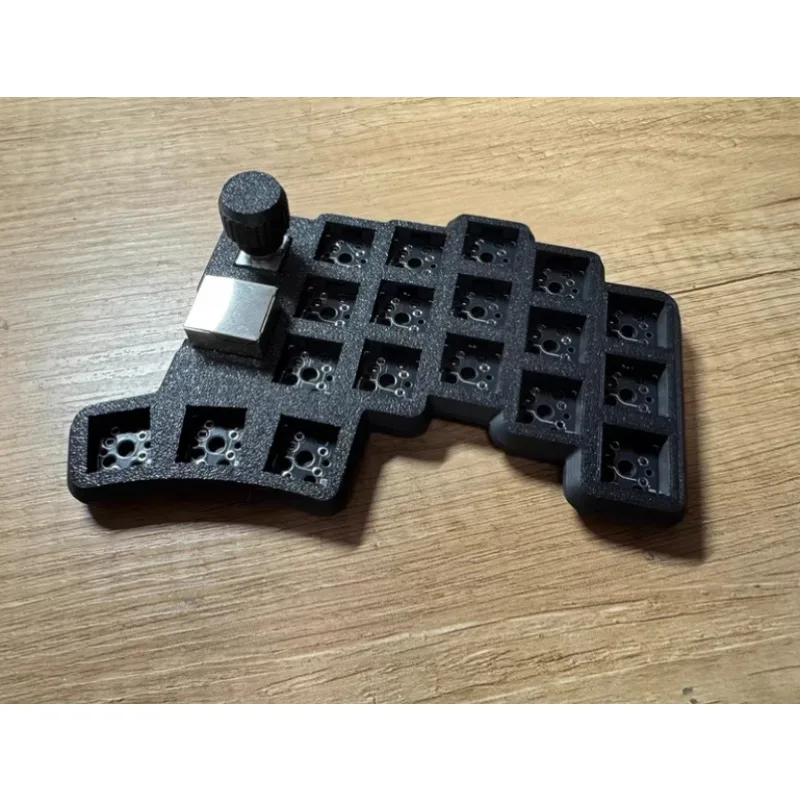 Cheapino V2 Newcomer Keyboards Kit Custom Wired Hot-swap Split Keyboard 3D Printing PLA Material Support Vial Change Key Gifts