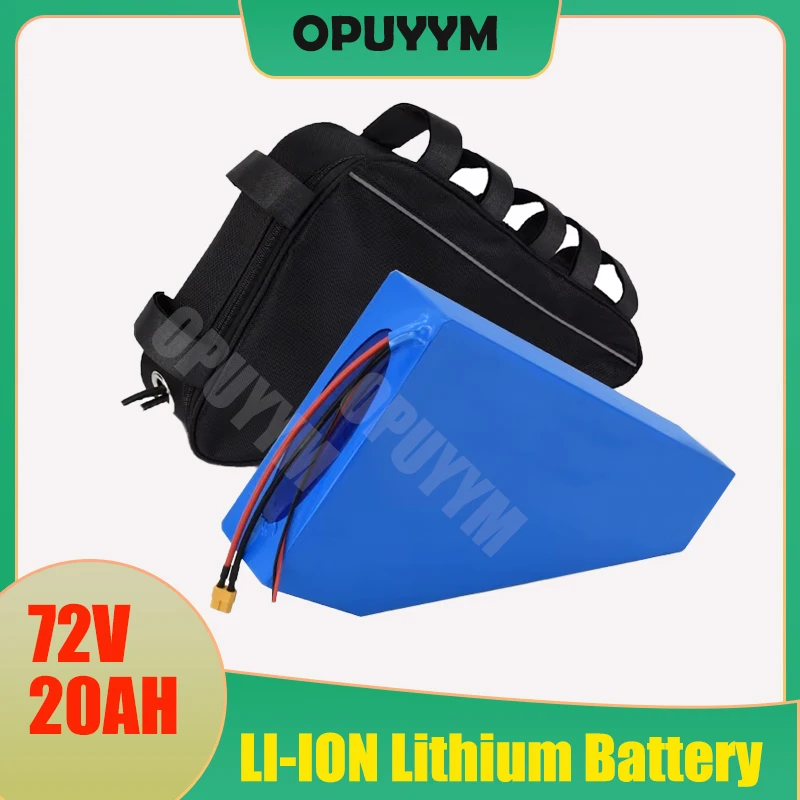 

OPUYYM LI-ION 72V20AH литиевая батарея 1500 Вт 2000 Вт 2500 Вт с умным BMS для электрического скутера, автомобиля, мотоцикла, тележки для гольфа