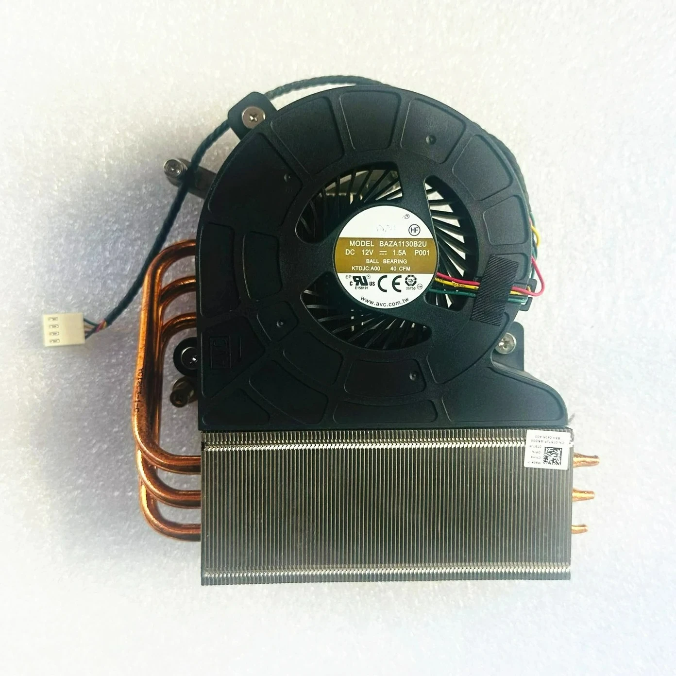 

Для Dell XPS8930 T3630 T3640 T3650 Высокомощный процессорный кулер T57JF KTDJC (номер магазина. 0255)