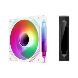 Computer Cabinet RGB Case Fan 140mm 5V 3Pin Infinite Mirror Silent Ventilador Forward & Reverse Blowing ARGB+PWM 2 In 1