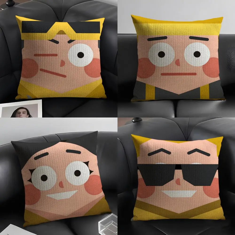 

Cute Funny Abstract Character Avatar Pillow Case Pattern Printed Pillowcase for Living Room Sofa Cushion Cover & Bedroom Decor