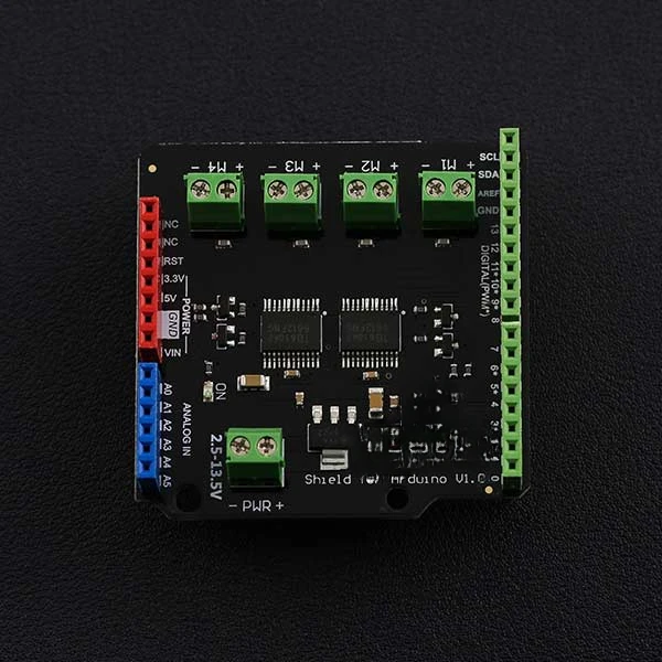 Four-way motor driver board expansion board compatible with Arduino motor control TB6612FNG