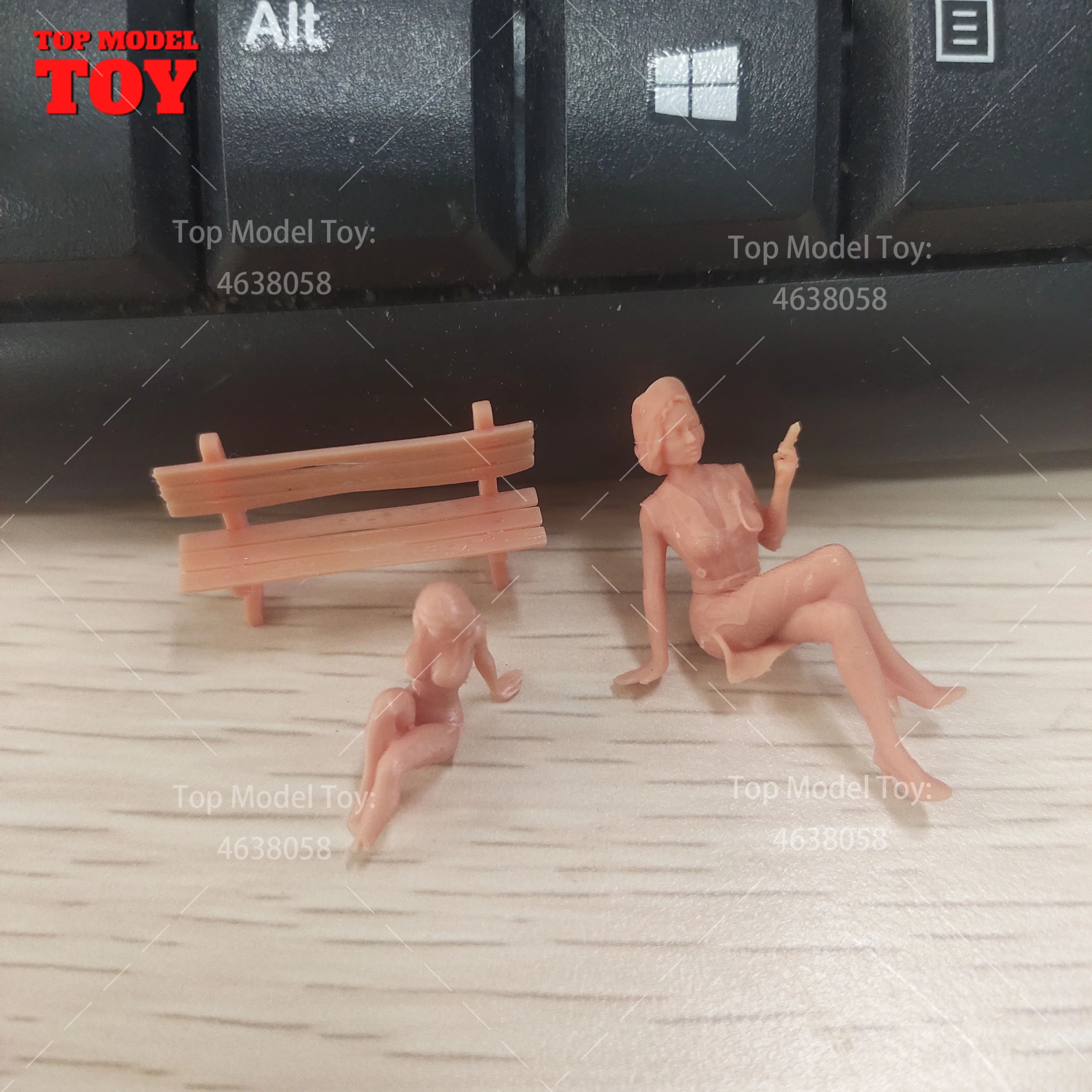Defective Miniature Figures 1/64 1/87 Unpanted Figurine People Model Diorama Dolls For Manual Painting Practice Randomly For Car