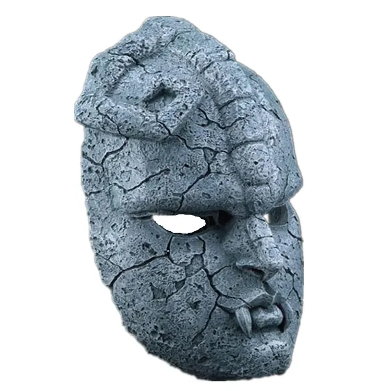 

Jojo Bizarre Adventure Mask Stone Ghost Full Face Gargoyle Cosplay Masks Halloween Masquerade Party Prop Collection Gift