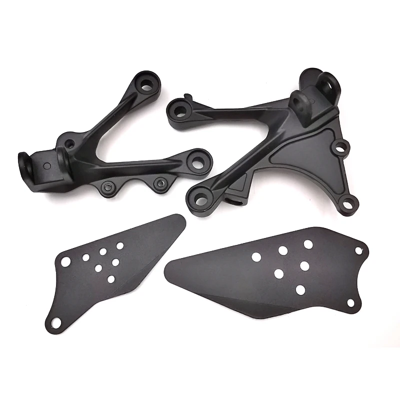 Motorcycle Front Footrest Foot Pegs Set For Kawasaki ZX6R ZX-6R ZX636 2005 2006 2007 2008