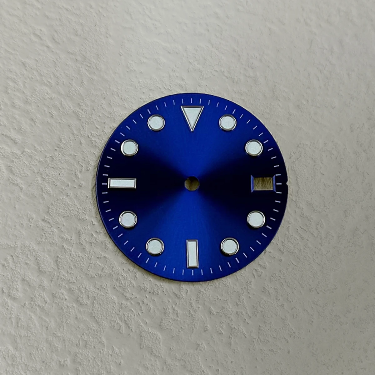 No Logo NH35 dial 28.5mm dial C3 luminous Support customized logo Suitable for NH35/NH36 movement