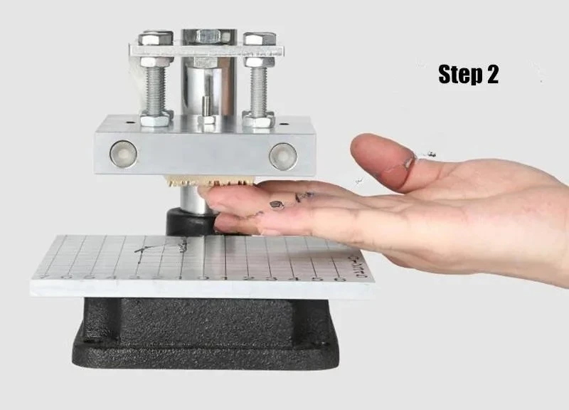 2025 High-Quality Leather Logo Embossing Hot Stamping Machine – 160kg Pressure Capacity