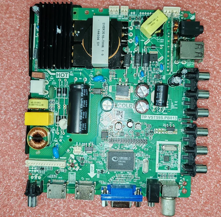 

TP.VST59S.PB813 Three in one universal TV motherboard LED screens 66--94v FOR 1920x1080