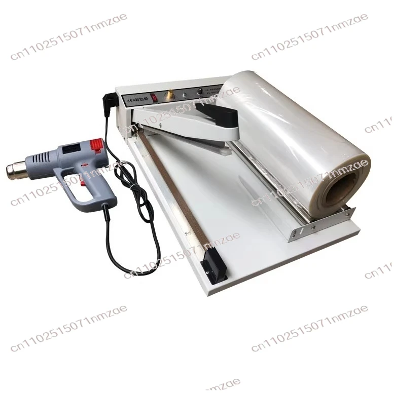 With A Heat Gun and A Roll of POF Film 220V/ 110V Sealing Cutting Shrinking Machine POF Film Plastic Bags Sealer Packing Tool