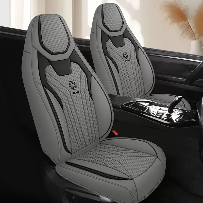 مقعد رياضي للسيارة مصنوع من الجلد العالمي لسيارة Volkswagen C-TREK CC ID.4 CROZZ ID.7 VIZZION جميع ملحقات نموذج السيارة ومستلزمات المركبات #3