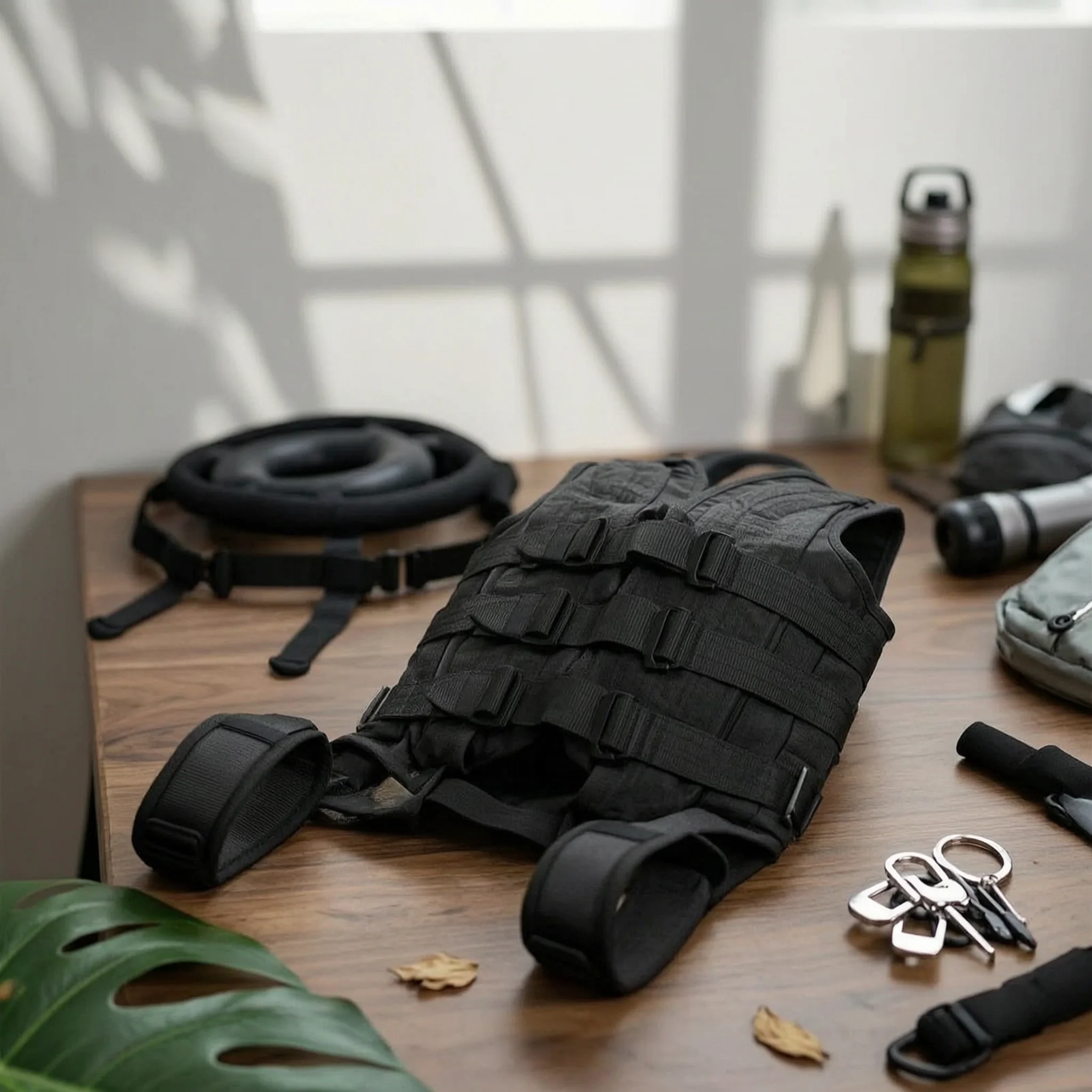 Full-Body Action Harness Vest Quick-Release Wire Work Harness Adjustable for Actors, Film Shoots