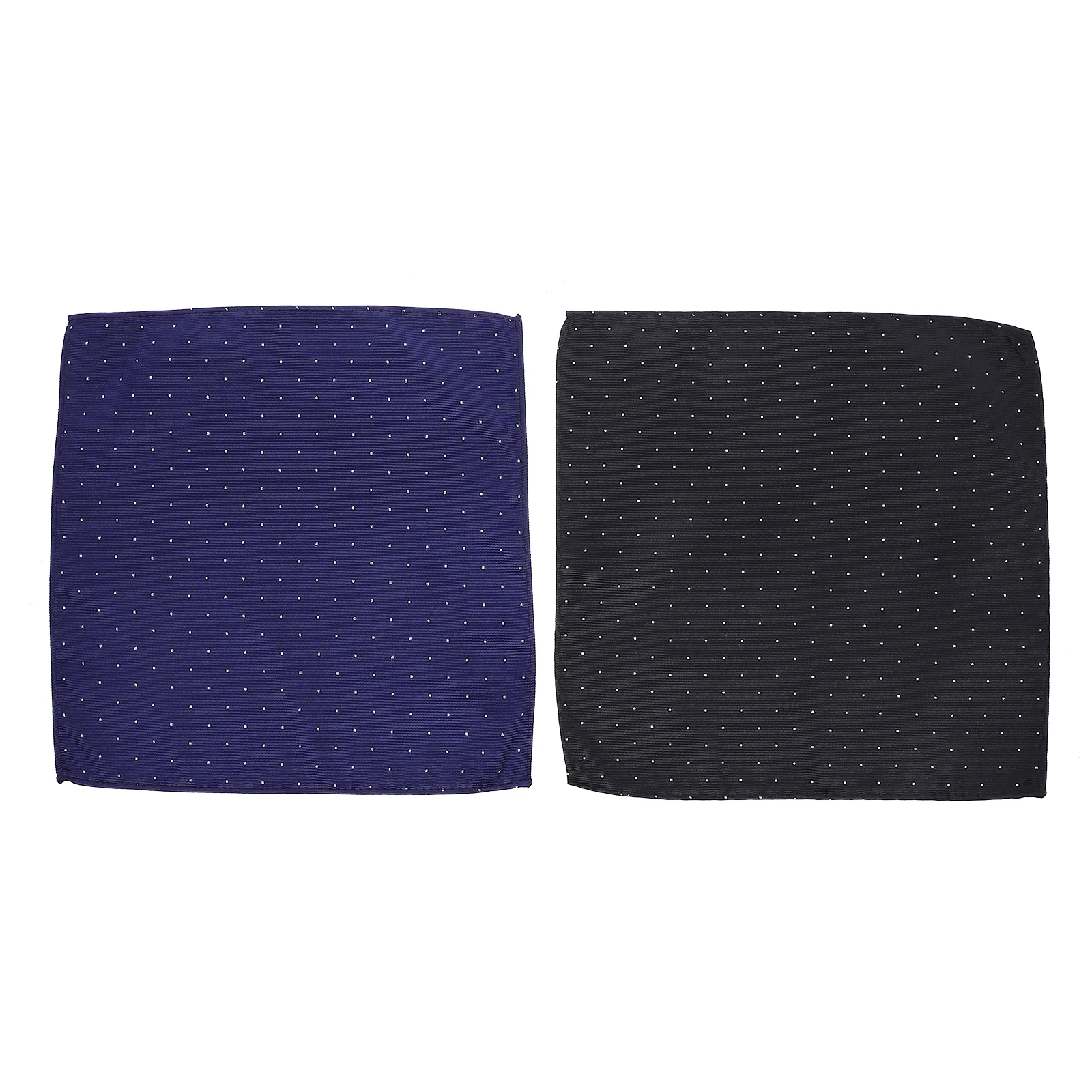 2pcs Suit Pocket Squares Skin-Friendly Fabric For Wedding Prom Business Meeting Decoration Pocket Square Scarf Handkerchief