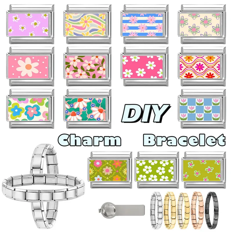 جديد جميل الحيوانات الأليفة القطط والكلاب وصلات سحرية إيطالية تناسب 9 مللي متر سوار الفولاذ المقاوم للصدأ النساء الرجال DIY بها بنفسك صنع المجوهرات