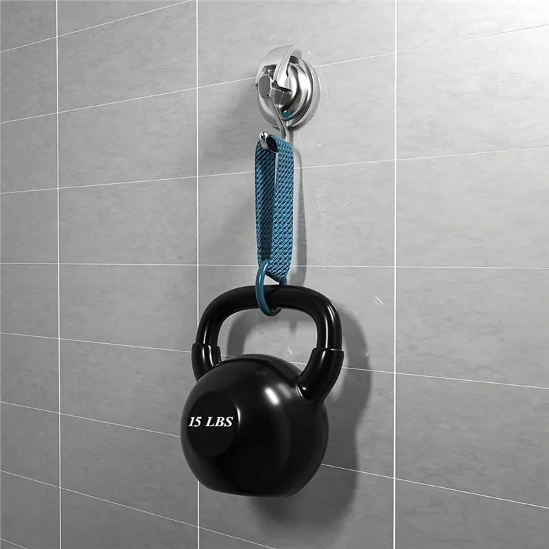 VEHO-Vacuum Suction Cup Hooks-Heavy Duty Replacement For Shower, For Bathroom, Kitchen, Window, Glass