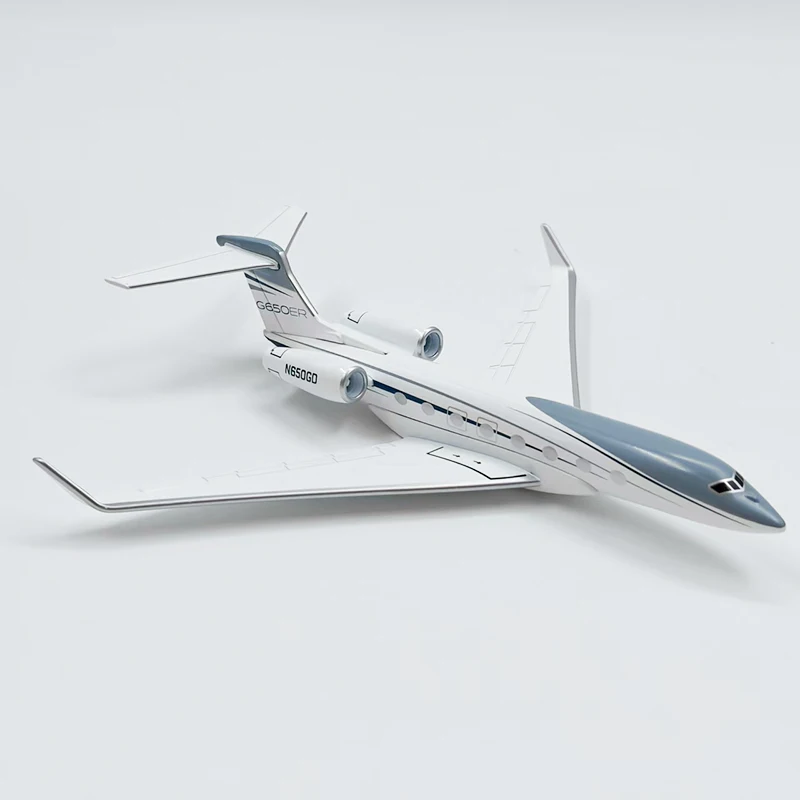 16 سنتيمتر جلفستريم الفضاء G650er سبيكة الصلبة الطائرات محاكاة الانتهاء تذكارية هواية جمع لعبة الديكور هدية