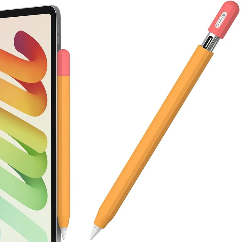 P+ For Apple Pencil 3rd Gen (USB-C) Soft Sleeve Cover Pencil Protective Case Holder