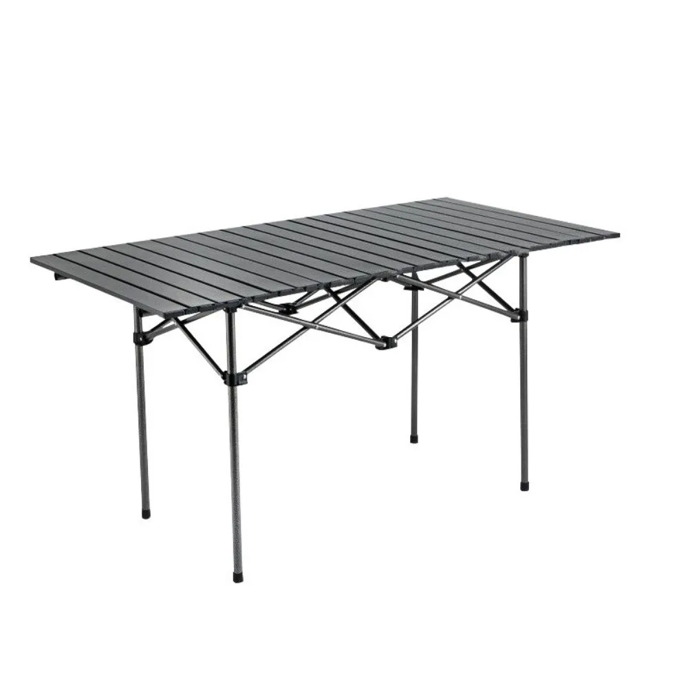 High Quality Easy To Install Outdoor Folding Table Aluminum Alloy Lightweight Camping Desk Multistyles Long Desks
