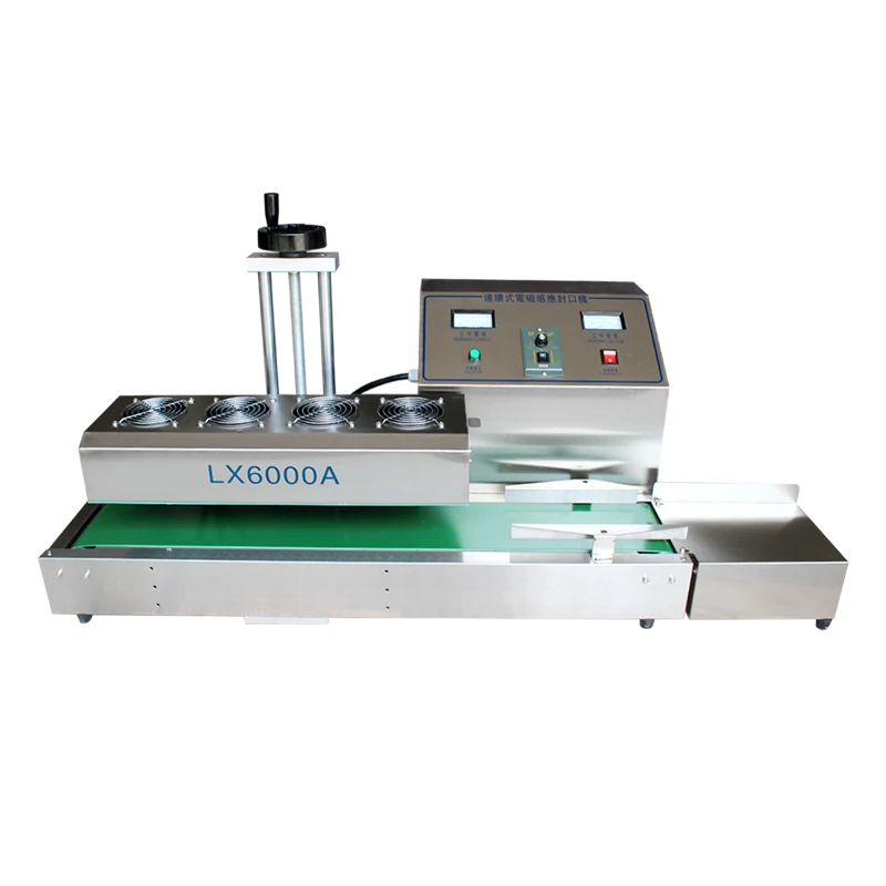 Automatic Plastic Bottle Glass Jar Cap Aluminum   Heat Induction Sealer Sealing Machines for Height Height 80-300mm