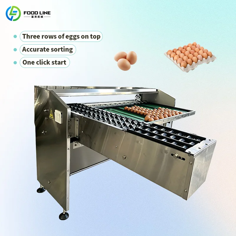 Commercial Egg Grading Machine High Efficiency Egg Sorter Machine