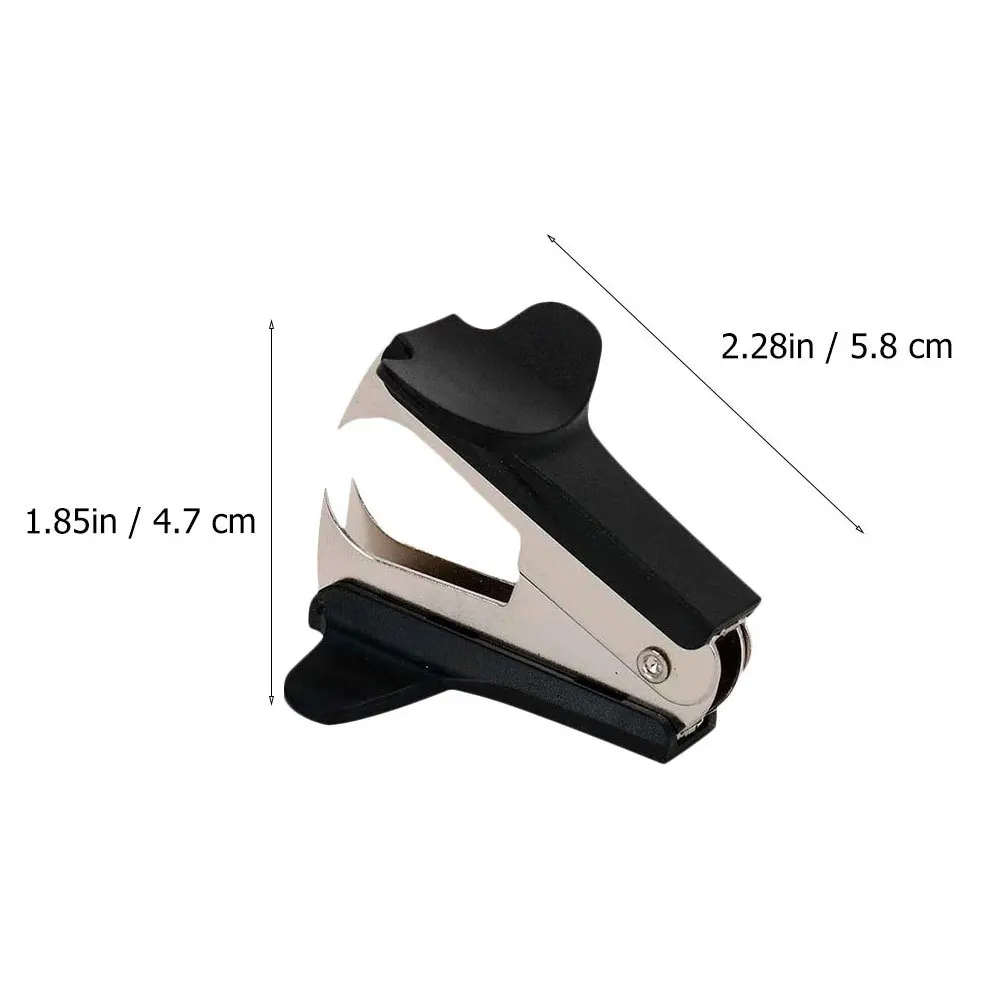 3Pcs Staple Remover Ingenious Design Strong Metal Mechanism Plastic Shell for Longevity Non Disruptive in