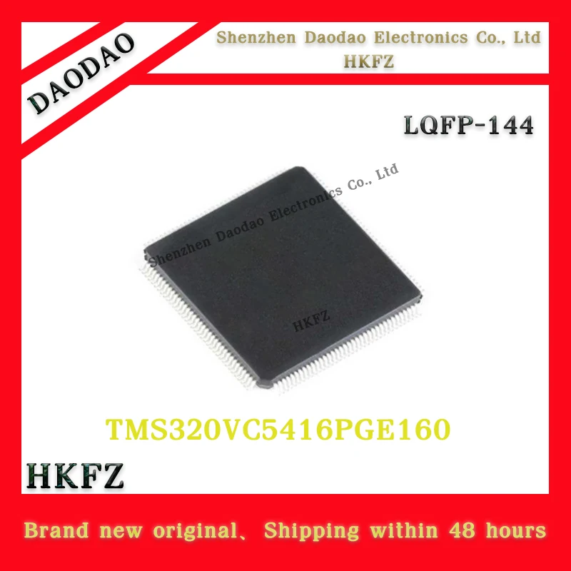 TMS320VC5416PGE160 320VC5416PGE160 320VC5416PGE 160 LQFP-144 Digital signal processor chip IC