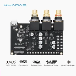 Scheda tono Khadas vim/scheda Audio ad alta risoluzione edizione generica per Khadas VIMs, pezzi e altri SBCs (rims Eedtion)