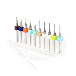 10pcs/Set 0.2-1.2mm 3D Printer Nozzle Cleaning Drill Bits for Extruder RepRap 3D Printer Accessories For MK7 MK8 Print Nozzle