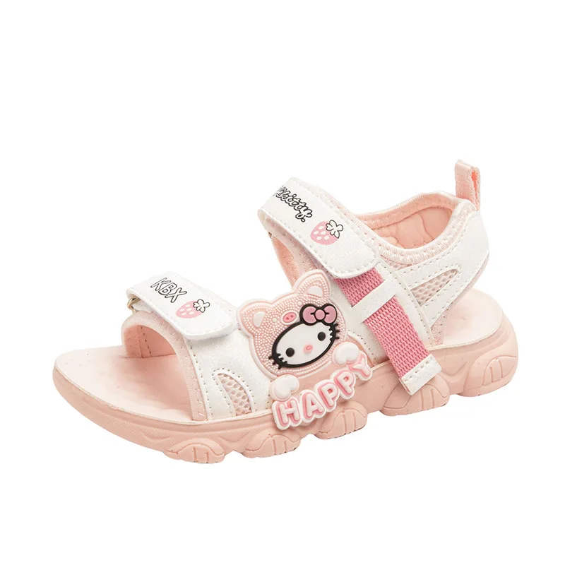 

Girls Kuromi Anti-Slip Sports Shoes Breathable Mesh Cute Lightweight Sneakers for Kids