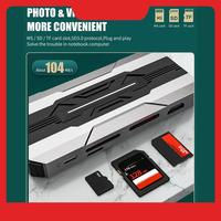 13-IN-1 USB C Hub Docking Stations SD Card Reader 1000M RJ45 -Compatible HDTV VGA USB Hub 3.0 Adapter For PC Laptop Durable