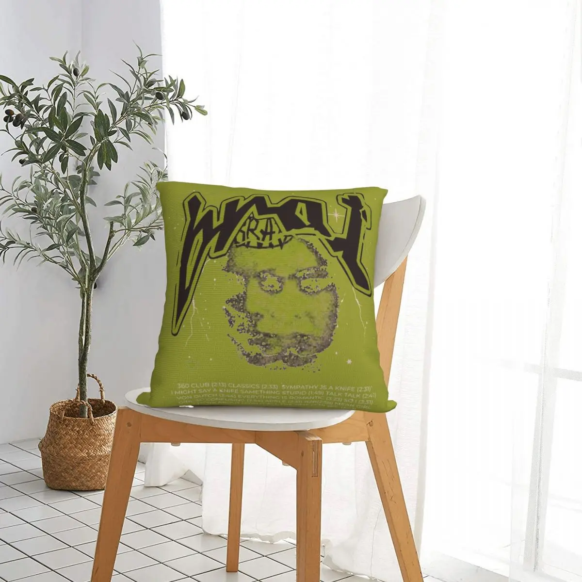 Charli Xcx Pillow Cases Brat Special Guest Shygirl Cushion Cover Customized Decorative Pillowcover for Home 18