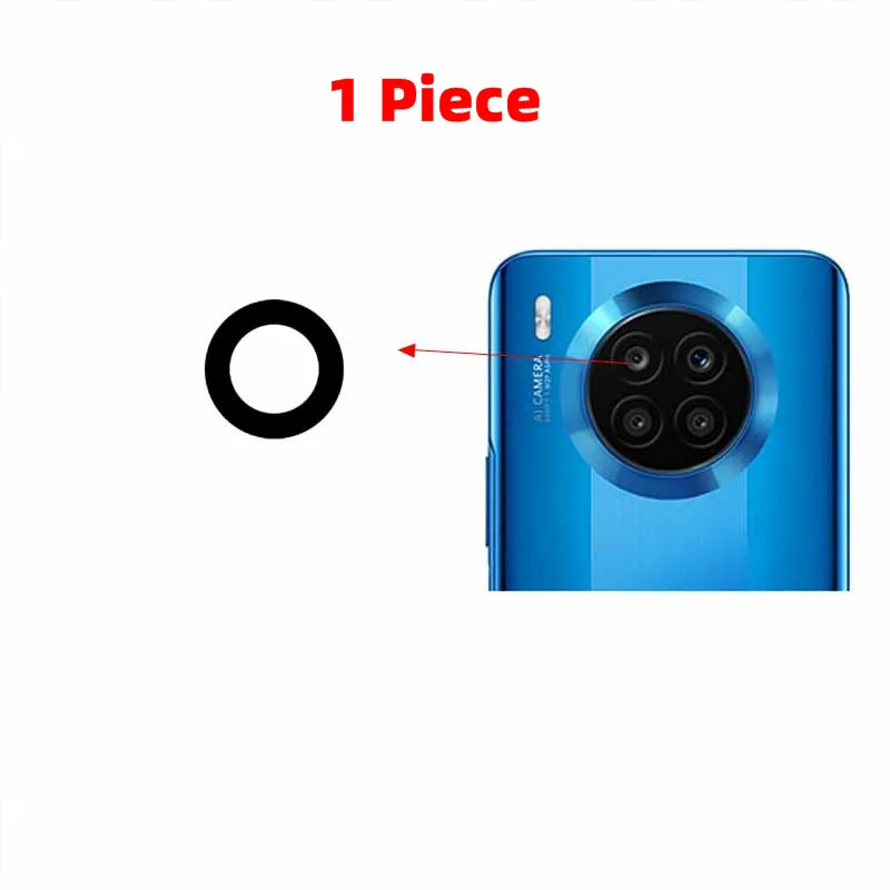 Rear Back Camera Glass Cover Lens For Huawei Nova 8i Main Camera Glass Cover Smartphone Repair Parts