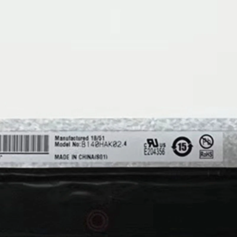 B140HAK02.4 Display LCD Touch Screen 40Pin IPS 1920x1080 FHD Pannello a matrice per laptop