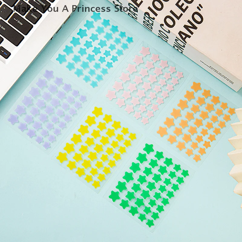 Patchs colorés en forme d'étoi - Skincare avis et prix