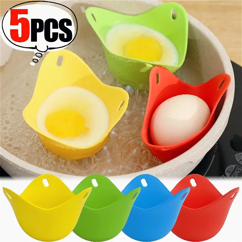 5/1Pcs Silicone Egg…