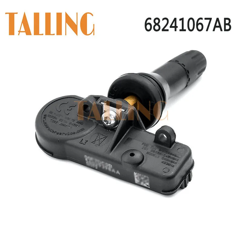 68241067AB TPMS Tire Pressure Sensor 433MHZ for Chrysler 300 Town Country Van Jeep Dodge RAM Fiat 500 Mitsubishi 56029398AB