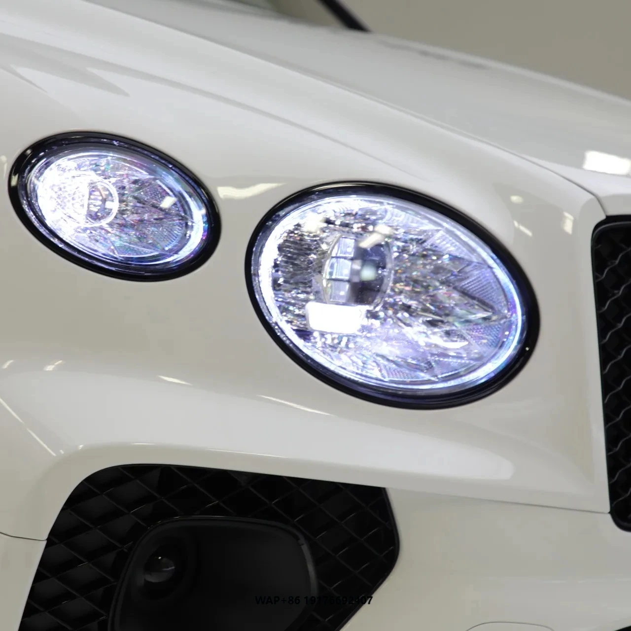 Front Head Lamp Light LED Headlight Assembly for Bentayga 2020 2021 2022 Direct Fit No Bodykit Facelift Auto Parts