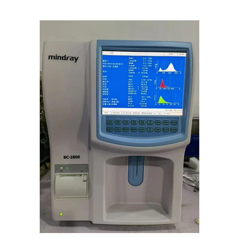 Mindray Hematology Analyzer 3 Part Bc 2800 Used Hematology Analyzer Auto Hematologie Analyseur Bc2800 for Human