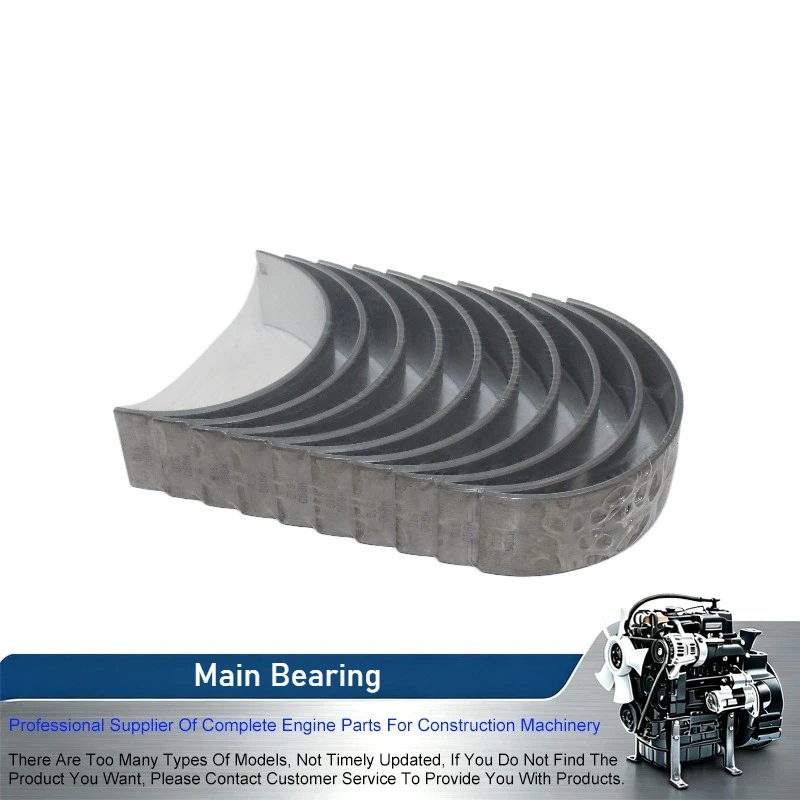 6204-21-8100 6204218100 6204-21-8120 6204-21-8110 Main Beari For Komatsu 4D95L 4D95S 6D95L S4D95LE S6D102E S6D95L SA6D95L Engine