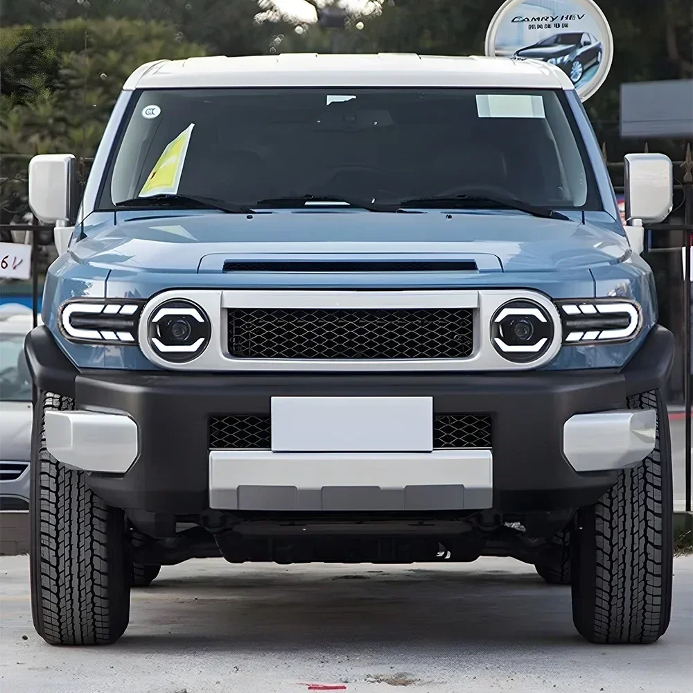 

Для Toyota FJ Cruiser 2007-2017 автомобильный передний фонарь, обновленный RS дизайн, аксессуары для линз проектора, горячая распродажа, светодиодные автомобильные фары в сборе