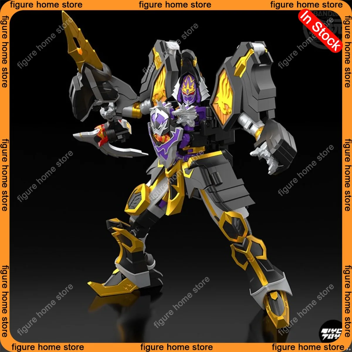 Brand New In Stock Bandai SMP Super Magical Squadron Majin Gattai Wolkaiser Candy Toy Combined Robot Collectible Model Figure