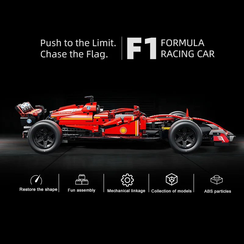 1000 + قطعة الأداء التقني الكلاسيكي سباق السيارات بنة لتقوم بها بنفسك تجميع اللعب تحصيل نموذج سيارة البناء الأولاد الهدايا #3