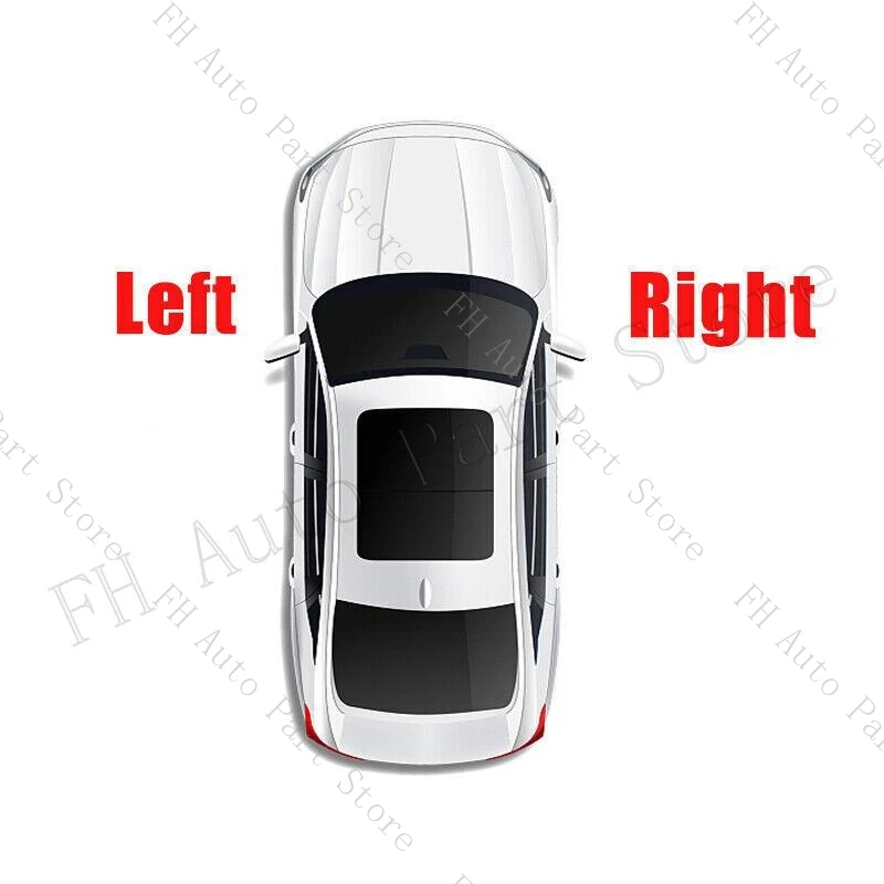 For SAIC MAXUS LDV V80 FCV80 EV80 RV80 Rearview Wing Door Side Mirror Corner Triangle Molding Trim Cover Panel Lid Cap