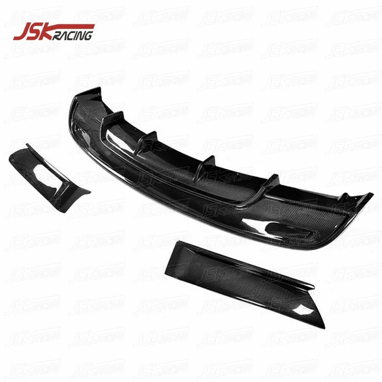 

REVOZ STYLE CARBON FIBER REAR LIP (3 PCS) for 2017-2018 TESLA MODEL S