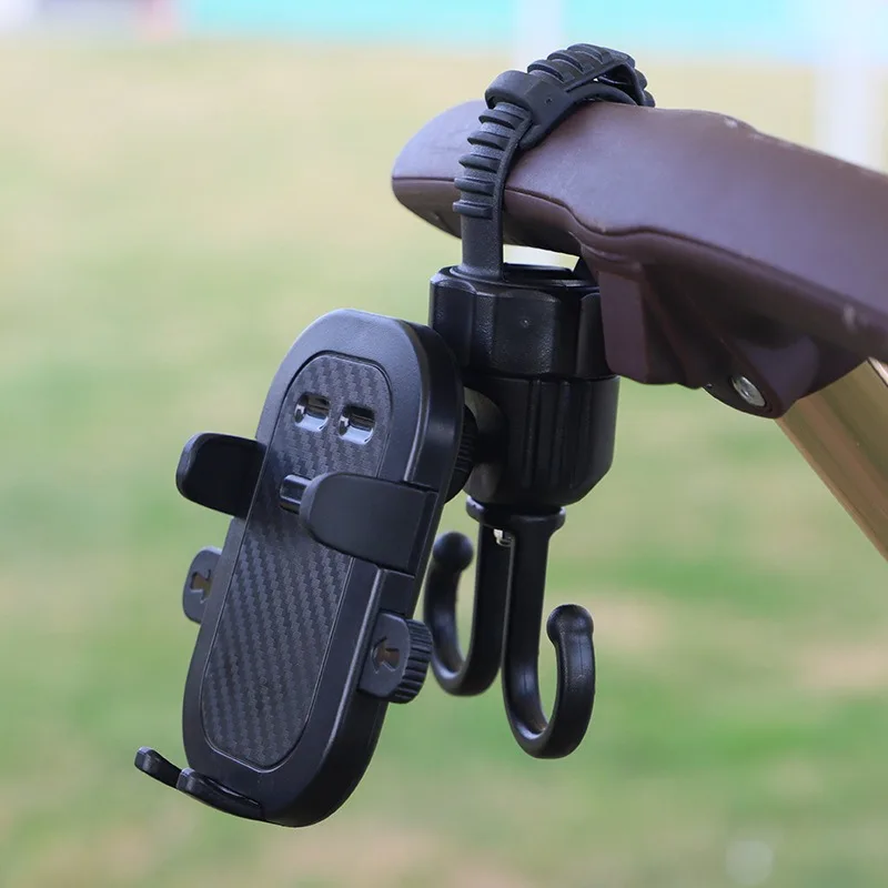 Baby stroller hooks mobile phone holder universal electric car baby walker hooks universal bag hooks